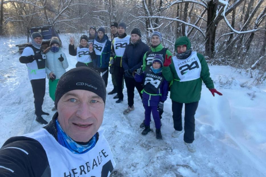 В Калининском районе состоялся спортивный забег «Навстречу зиме»