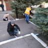 В Октябрьском районе проходит субботник
