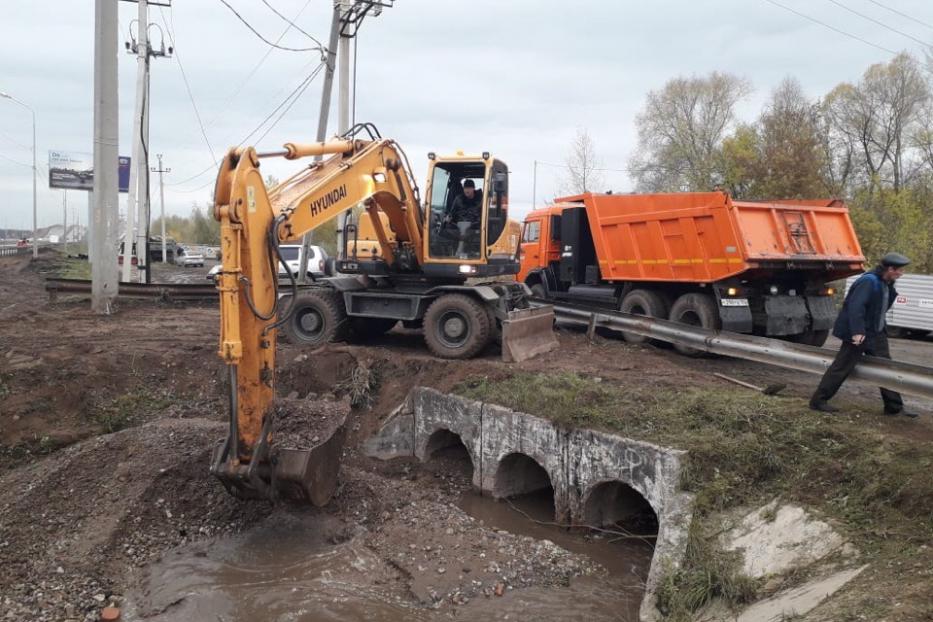 В Кировском районе г. Уфы принимаются активные меры по очистке системы ливневой канализации