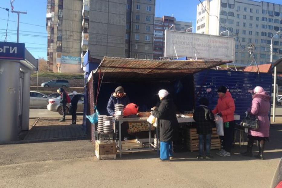 В Кировском районе г. Уфы проведен рейд по стихийной торговле