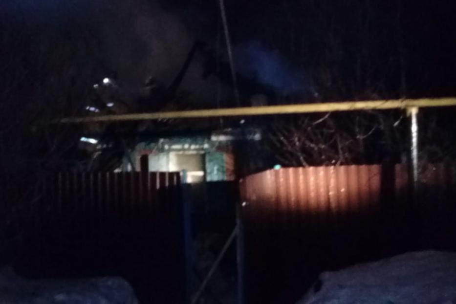В Демском районе на пожаре в своем доме погиб мужчина