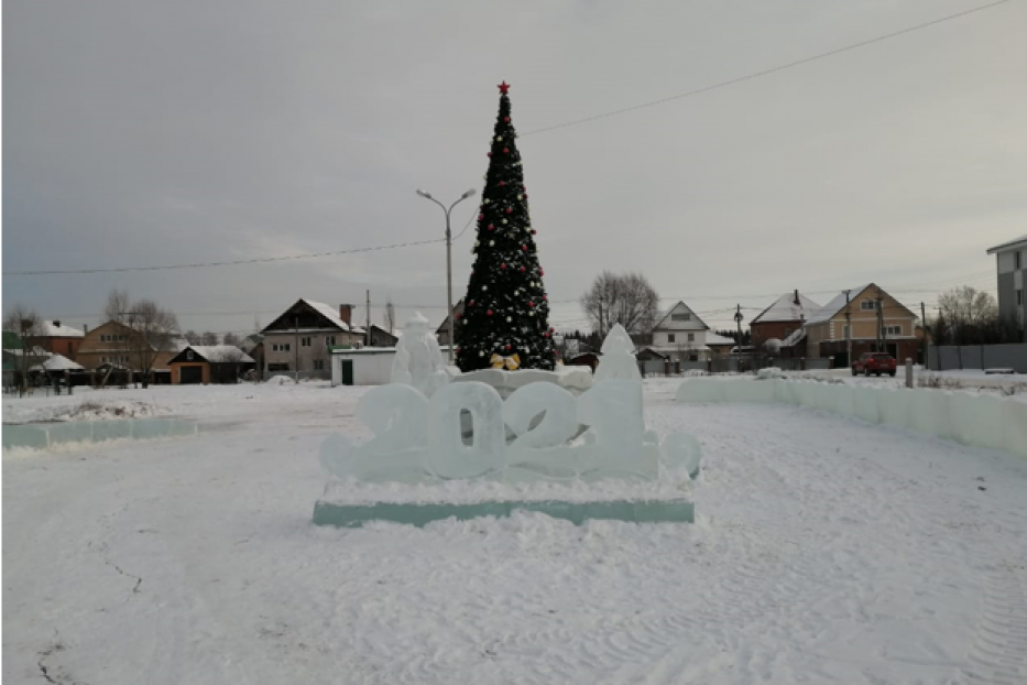 В поселке Цветы Башкирии состоится праздничное открытие ледового городка