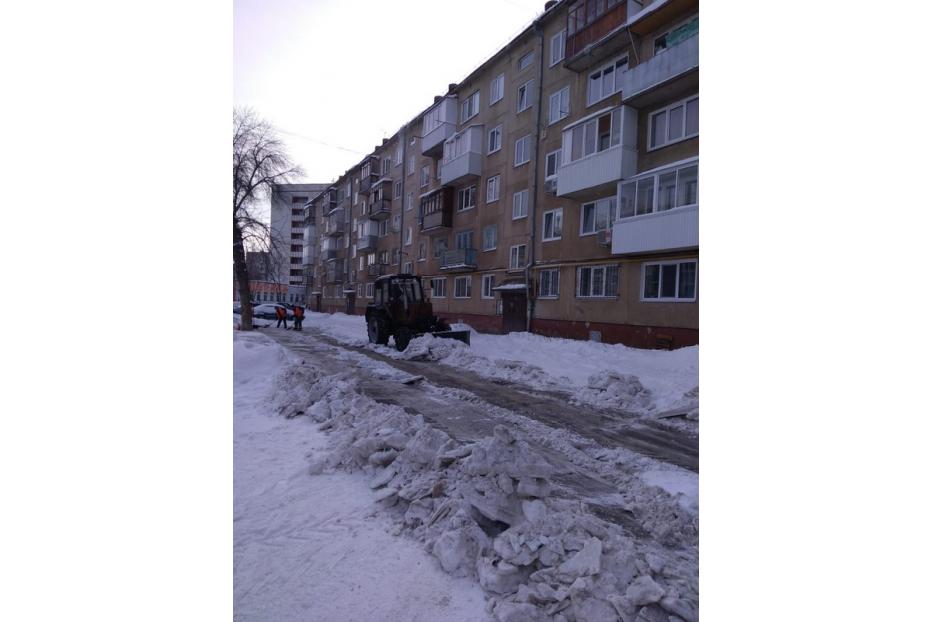 График комплексной очистки дворов и кровель в Орджоникидзевском районе  на 18 января 2019 года 