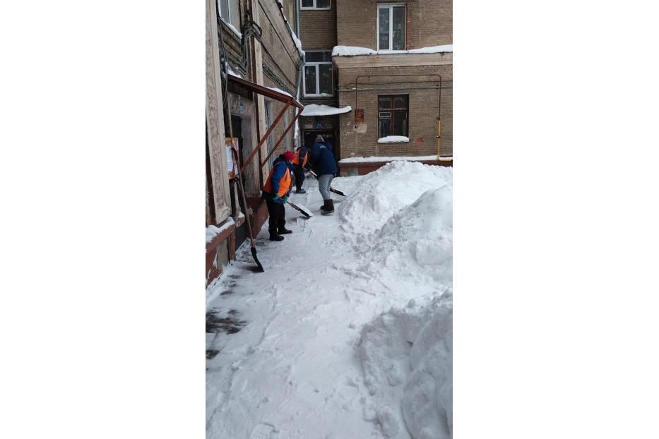 График комплексной очистки дворов в Орджоникидзевском районе на 31 января 2022 года
