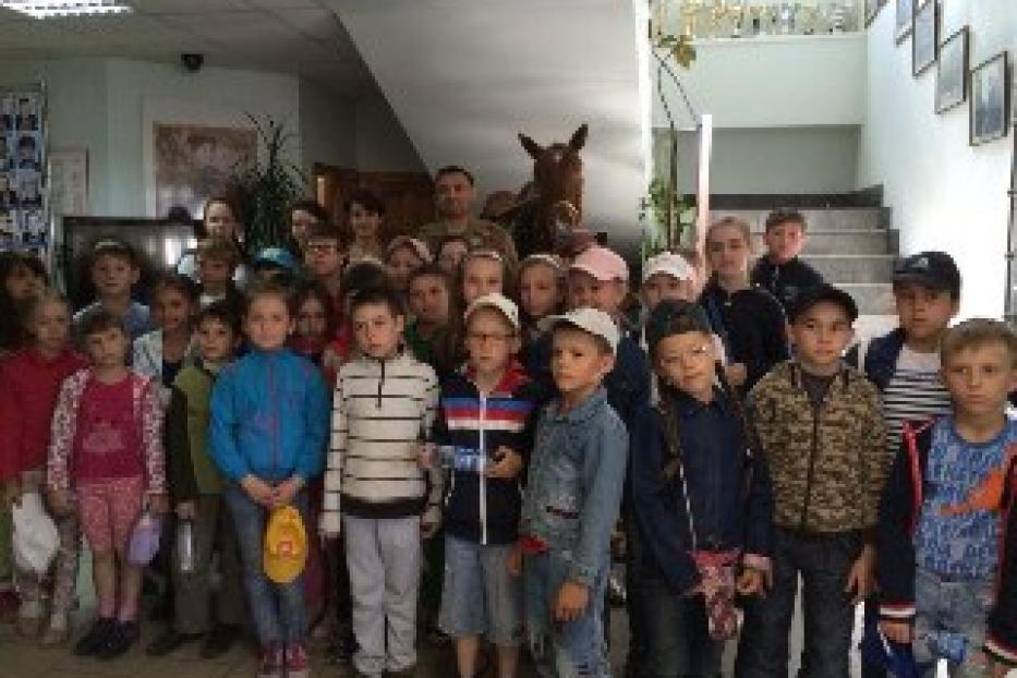 Воспитанники центра дневного пребывания Октябрьского района посетили музей 112-й Башкирской кавалерийской дивизии