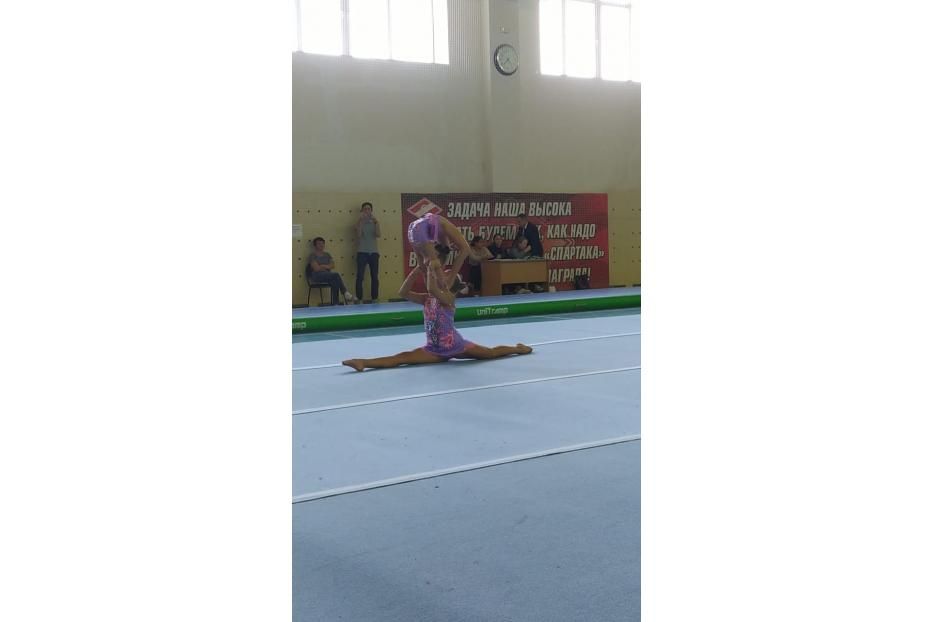 Спортсмены Октябрьского района успешно выступили на соревнованиях по спортивной акробатике