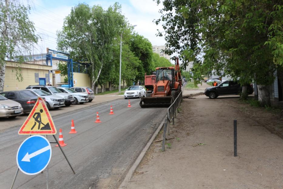 В Уфе приступили к ремонту улицы Ростовской 