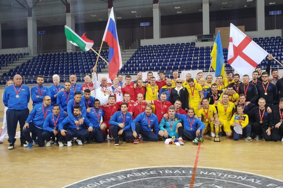 Сборная России - серебряный призер Чемпионата Европы по футзалу 5х5.