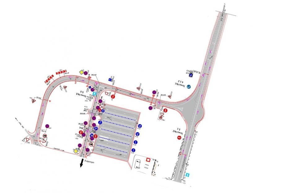 В аэропорту Уфы изменена схема организации дорожного движения
