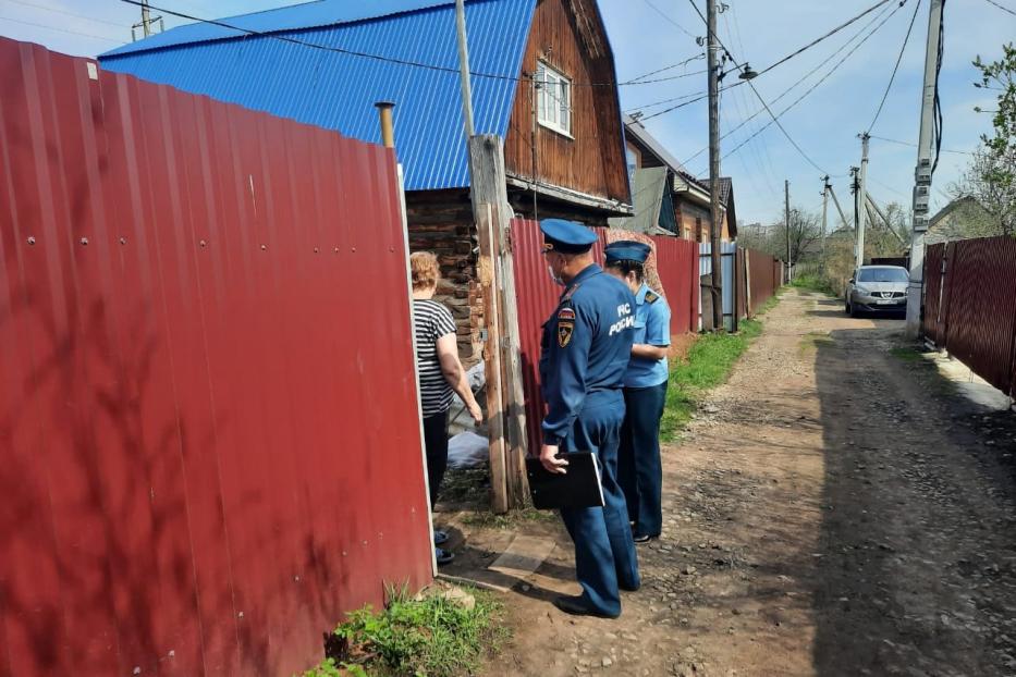 В садовых товариществах Дёмского района Уфы проходят противопожарные рейды