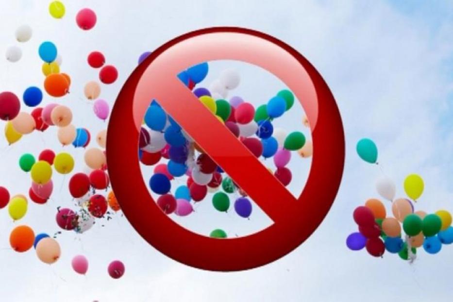 Минэкология РБ призывает граждан ограничить запуск гелиевых воздушных шаров во время праздников