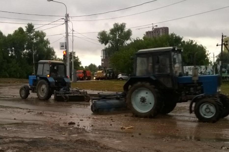 Ирек Ялалов провёл селекторное совещание по вопросам устранения последствий аномальных ливней