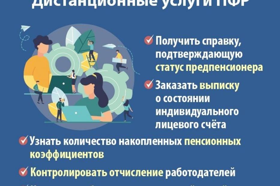 Дистанционные услуги ПФР