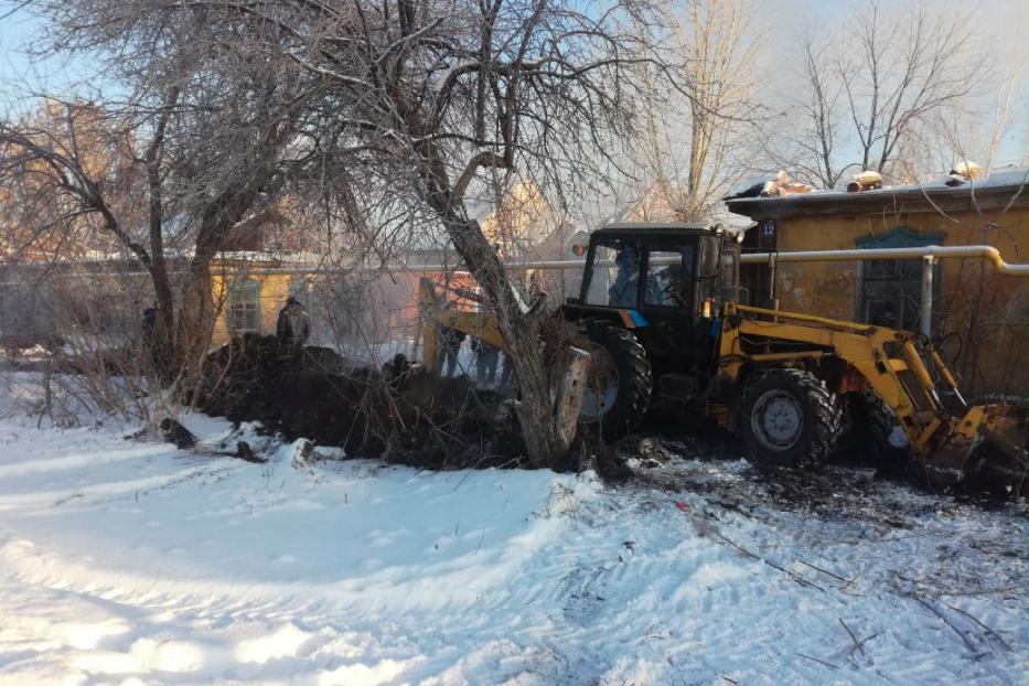 МУП УИС помог устранить прорыв трубопровода в деревне Геофизиков