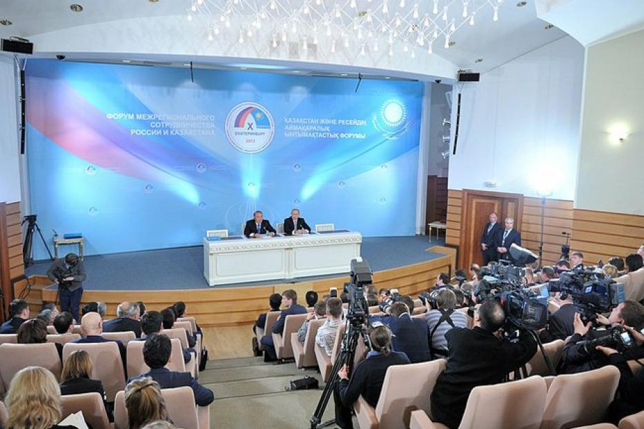 Россия и Казахстан подписали Договор о добрососедстве и союзничестве в XXI веке