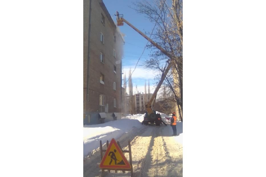 График комплексной очистки дворов и кровель в Орджоникидзевском районе на 22 февраля 2019 года 