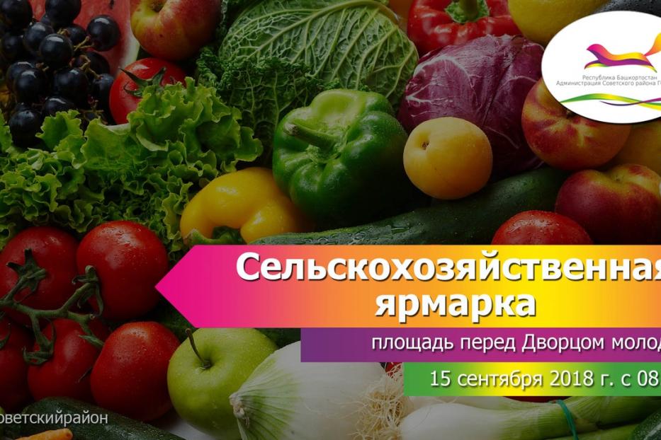 Приходите на ярмарку за свежими сельскохозяйственными продуктами 