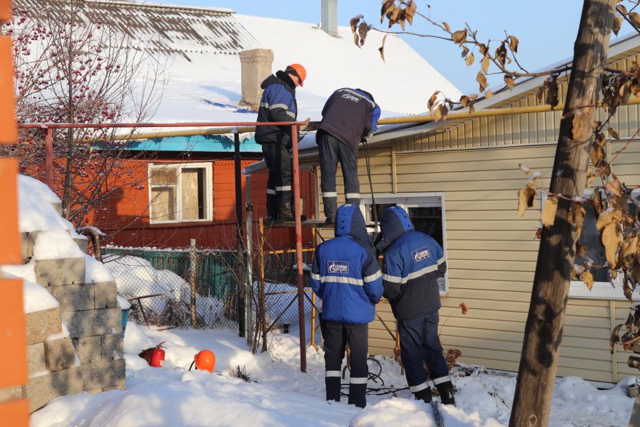 В Демском районе газифицировали первый дом по специальному льготному сертификату