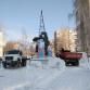 В Кировском районе демонтируют ледовые городки