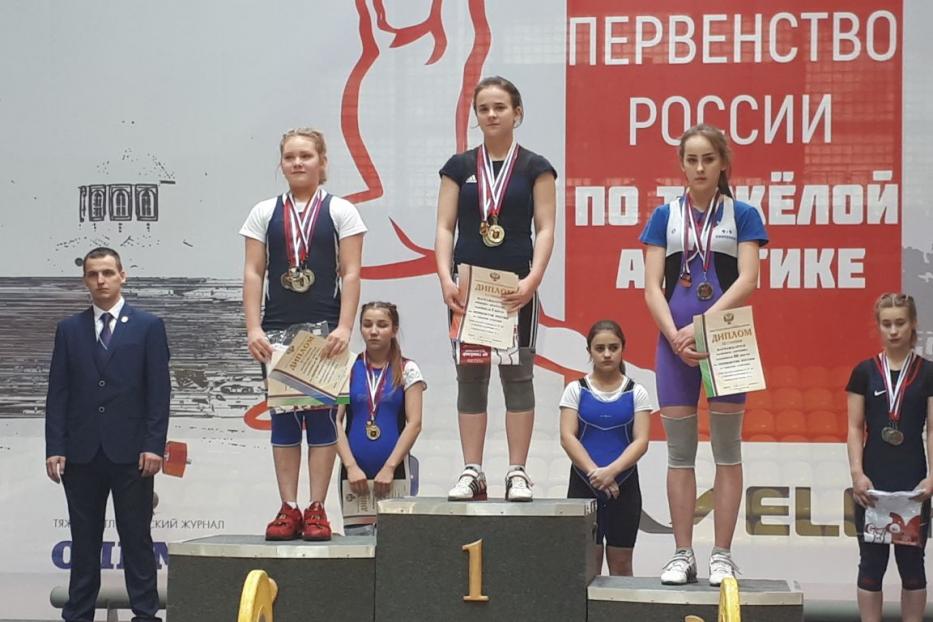 Уфимская спортсменка Анастасия Пенкина стала чемпионкой России по тяжелой атлетике