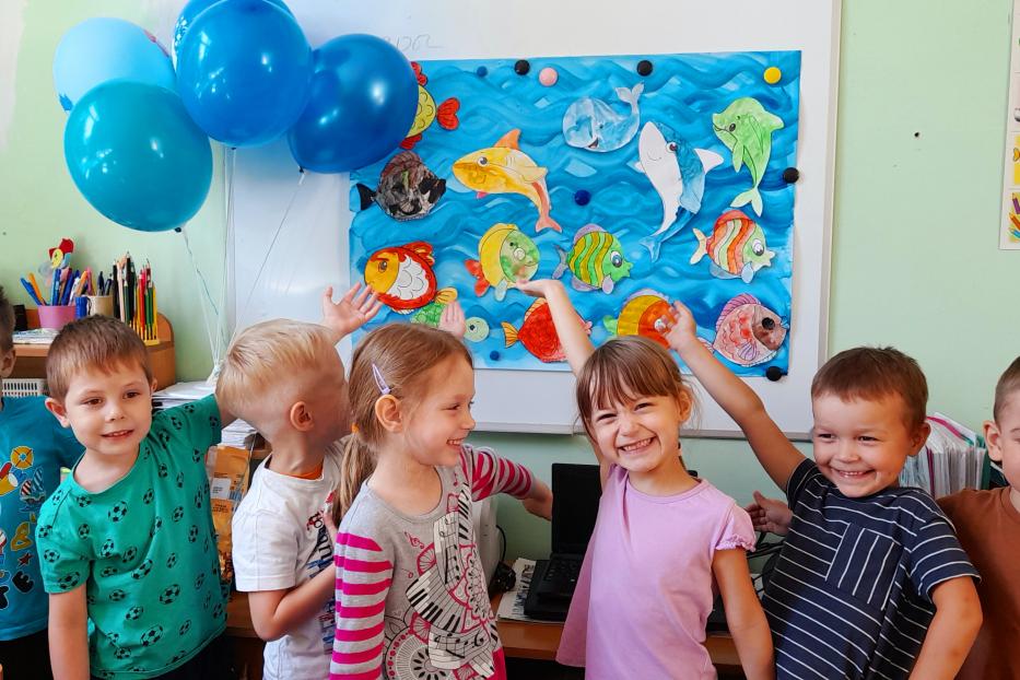 В детских садах отметили Всемирный день океанов 