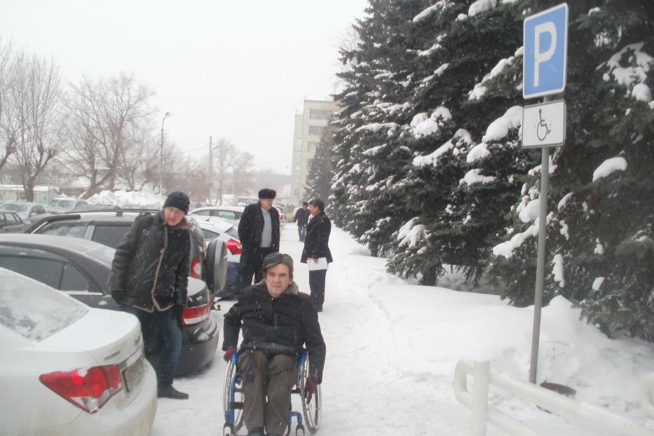 Состоялась акция по проверке парковочных мест для инвалидов