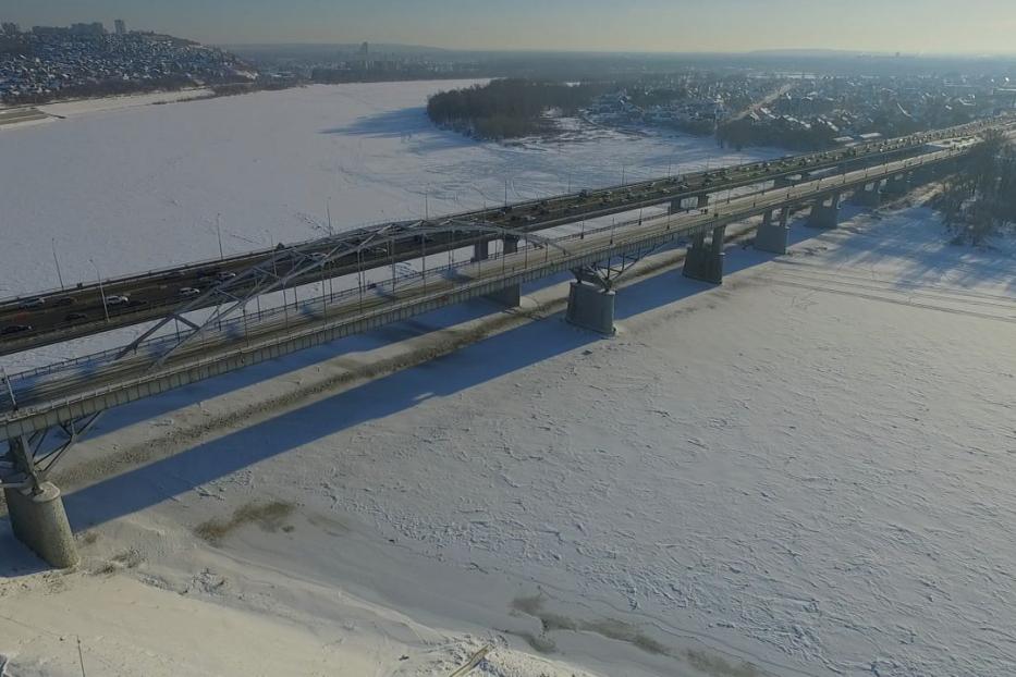 С 24 января временно движение на новом Бельском мосту будет осуществляться по пяти полосам