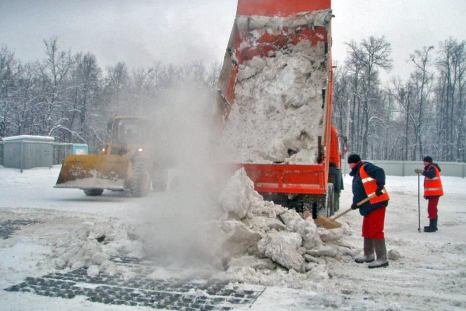 Снегосплавной пункт МУП «Уфаводоканал» продолжает усиленную работу
