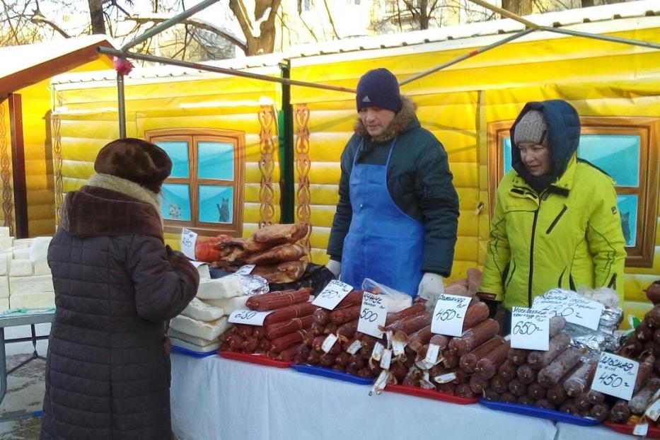 В Орджоникидзевском районе продолжают работать зимние мясные ярмарки