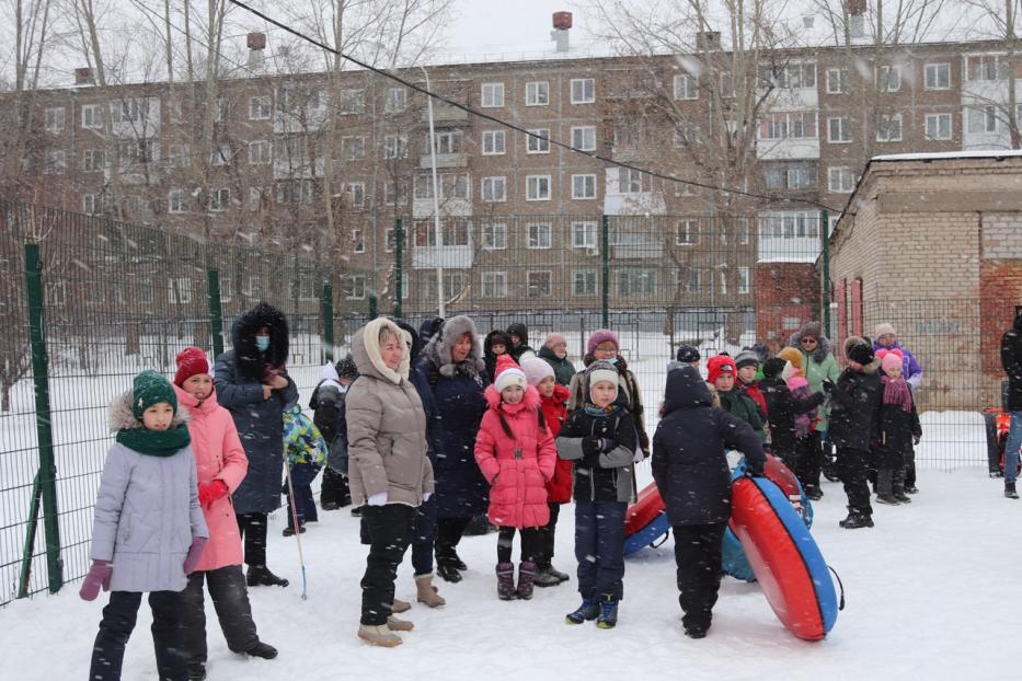 В Калининском районе - День зимних игр