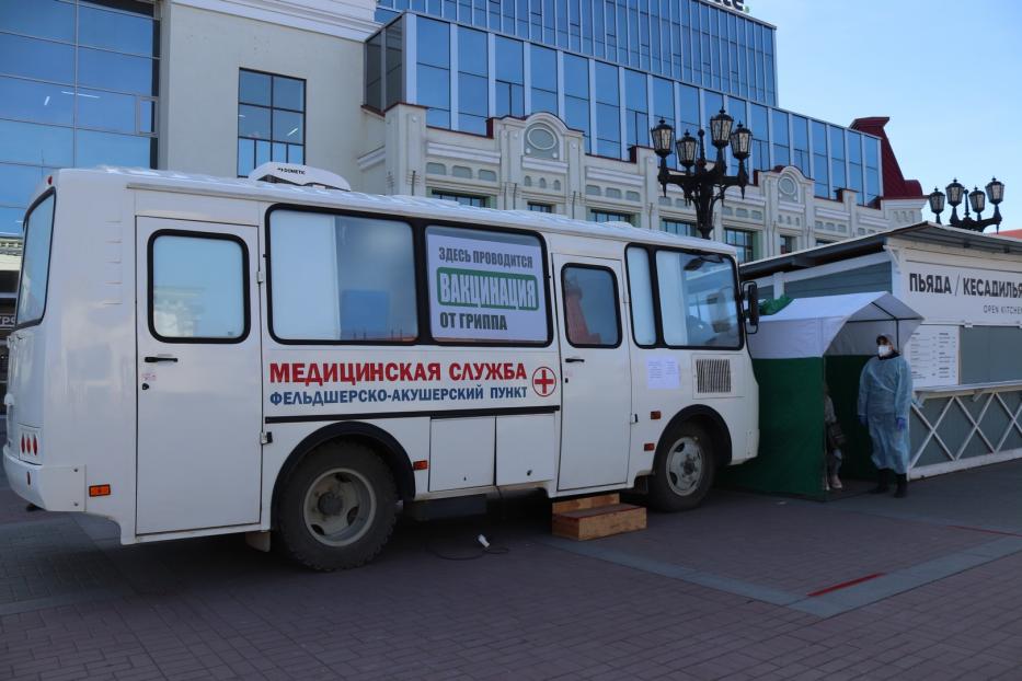 В Кировском районе Уфы можно сделать бесплатную прививку от гриппа