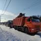 В Орджоникидзевском районе продолжается уборка снега
