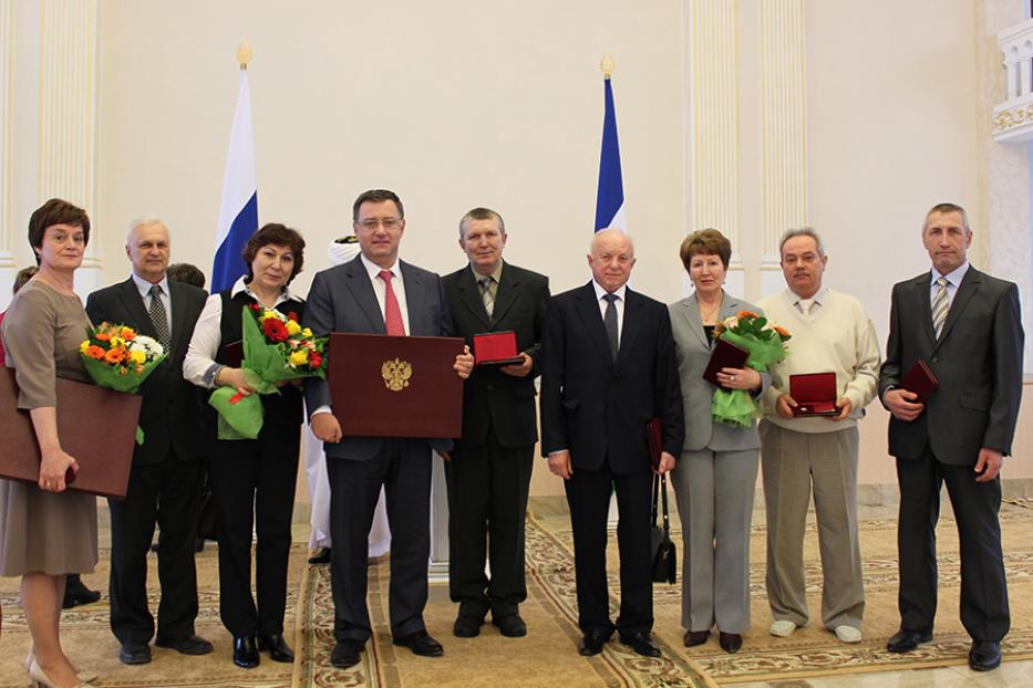 Работники УМПО получили государственные награды Российской Федерации