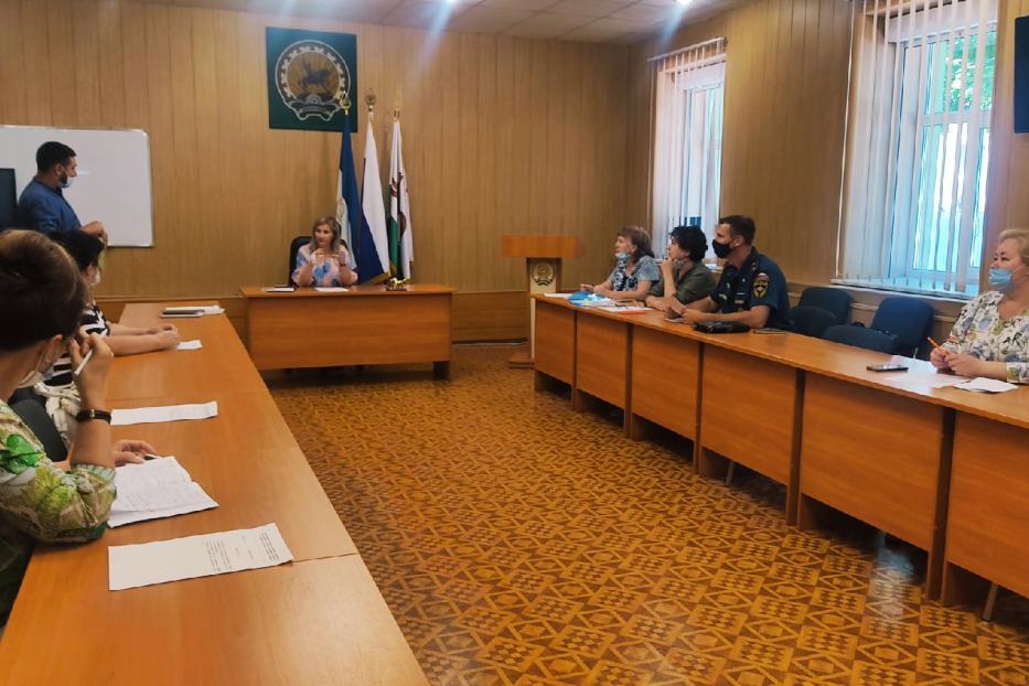 В Администрации Демского района на заседании Координационного совета обсудили актуальные вопросы в сфере охраны труда