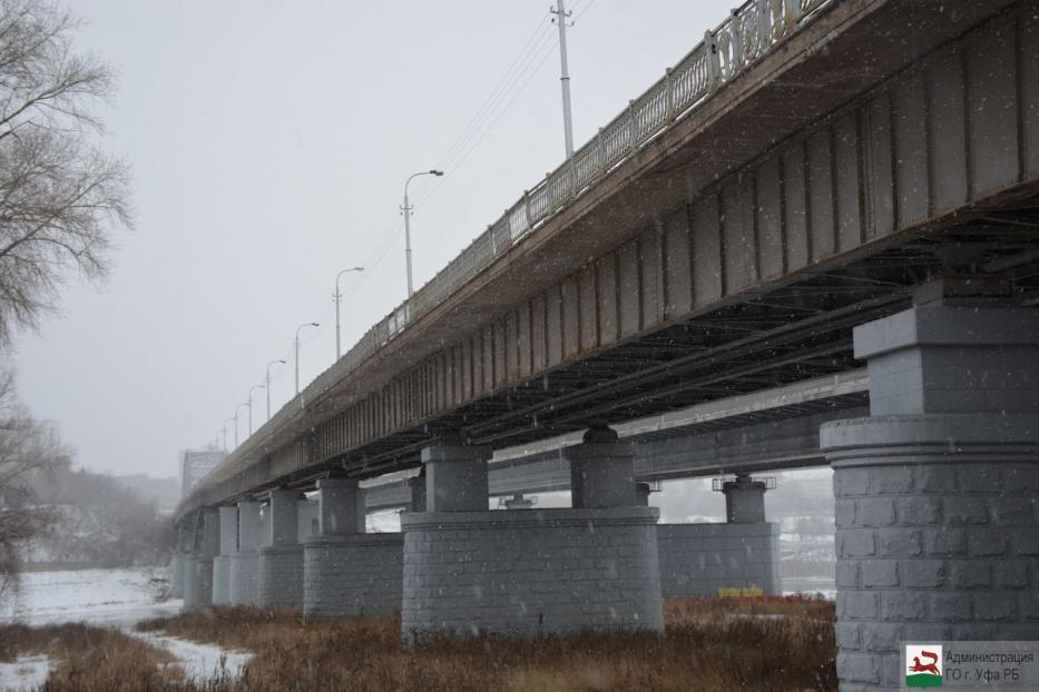 Продлено ограничение движения на мосту через реку Белая  