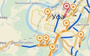 Интерактивная карта ремонта дорог