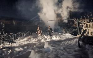 Открытое горение на ж/д вокзале Уфы потушено