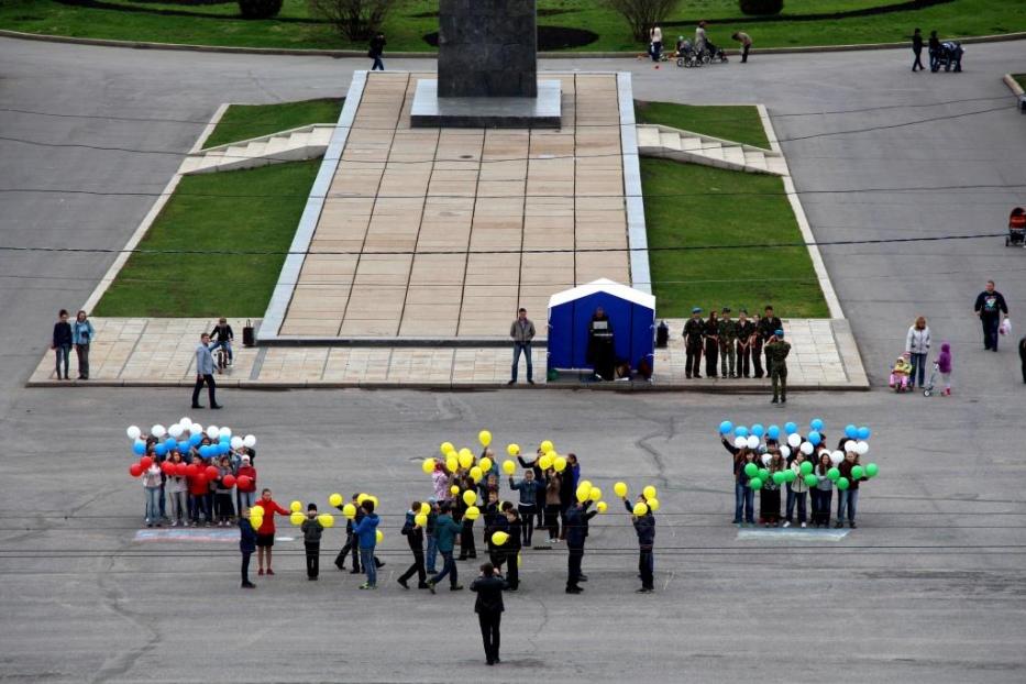 В Уфе проходит акция «Георгиевская ленточка» 