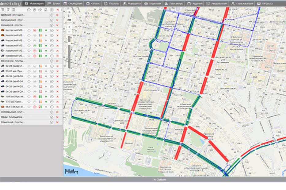 В Уфе развивается навигационно-информационная система мониторинга транспорта