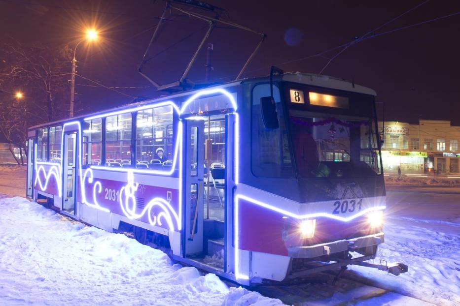 Расписание движения общественного транспорта в новогоднюю ночь и праздничные дни