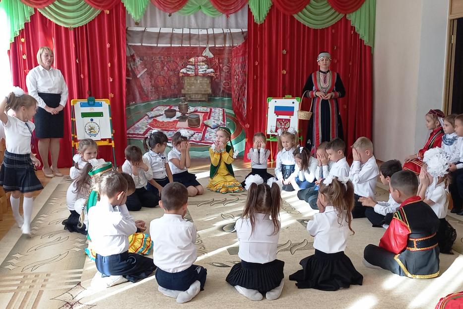 Малыши отметили День Республики Башкортостан 