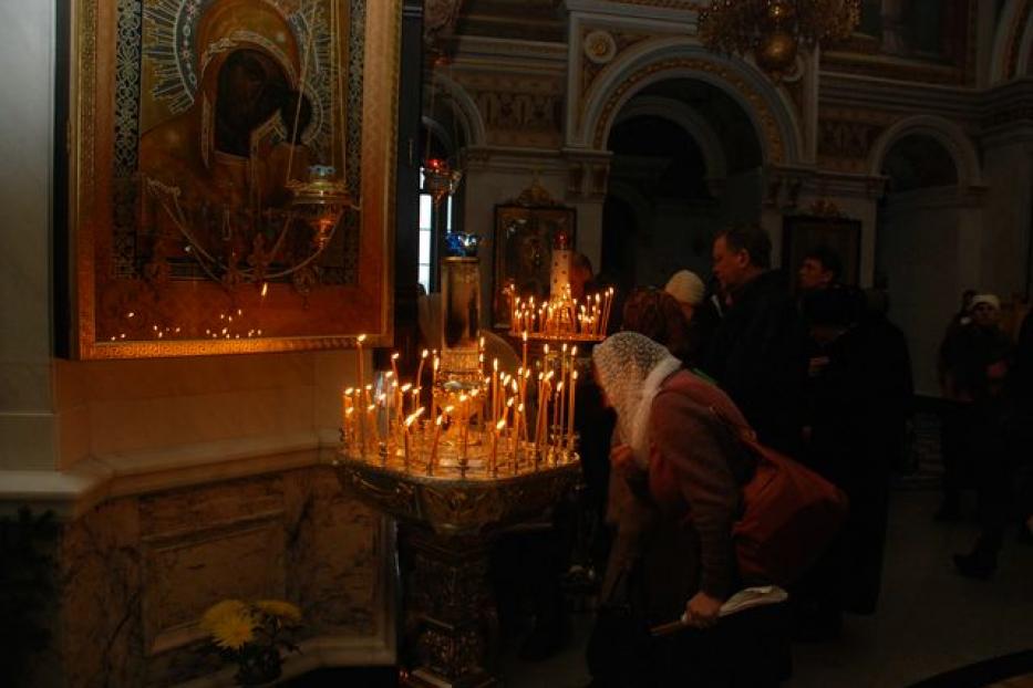 Православные отмечают светлый праздник Пасхи