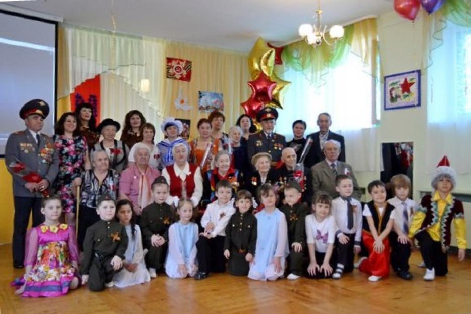 В детском саду №38 прошел концерт, посвященный 70-летию Победы