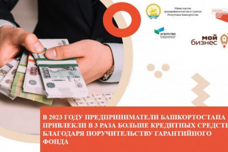 В 2023 году предприниматели Башкортостана привлекли в 3 раза больше кредитных средств благодаря поручительству Гарантийного фонда