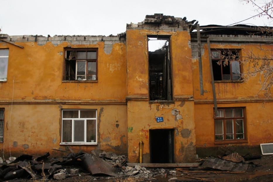 Жильцы сгоревшего дома по улице Фурманова размещены в Чрезвычайном жилищном фонде города Уфы