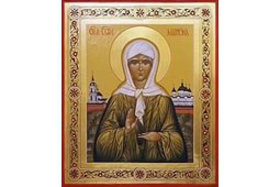 В Инорс прибыла икона святой Матроны Московской