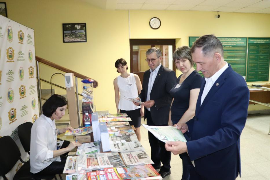 В Октябрьском районе проходит подписная кампания на периодические печатные издания  