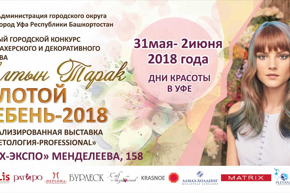 31 мая в Уфе пройдет конкурс парикмахерского и декоративного искусства «Золотой гребень-2018»