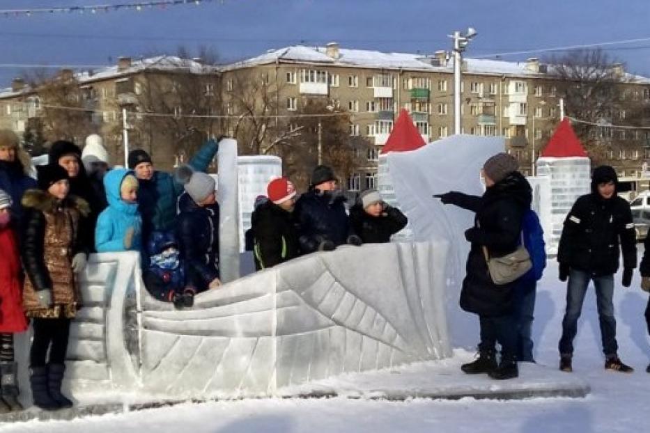 Юным архитекторам и дизайнерам рассказали о ледовых городках 