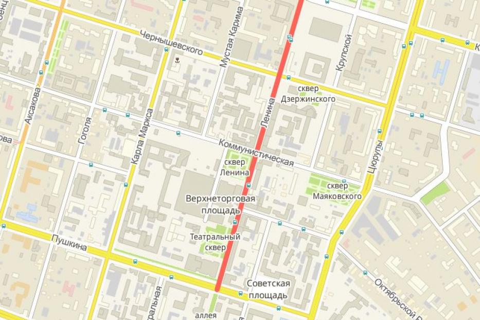 В связи с укладкой верхнего слоя асфальтобетонного покрытия на участке по улице Ленина будет закрыто движение автотранспорта  